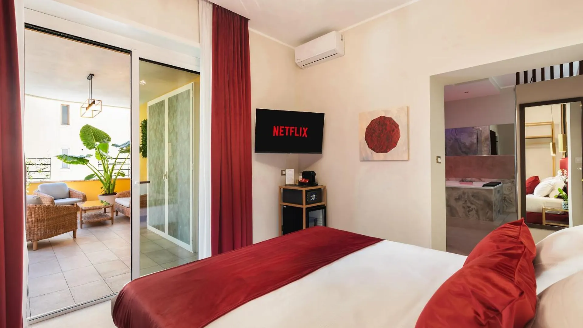 Gasthof Hotel Albadea Deco&Jacuzzi Rom